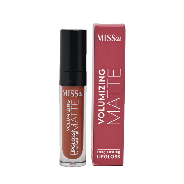 Miss 2M Volumizing Matte Long-Lasting Lip Gloss, Shade 118