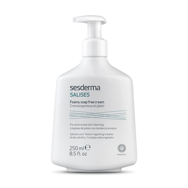 Sesderma Salises Foamy Cleanser Cream Facial Wash with Salicylic Acid 250ml