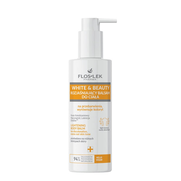 Floslek Even Tone Body Balm Hydrating Niacinamide Hyaluronic Acid Vitamin C 175 ml