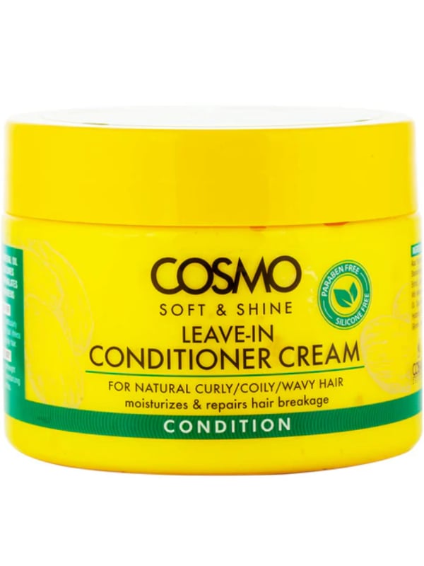 Cosmo Soft & Shine Coconut Styling Cream Leave-In Conditioner, 325g