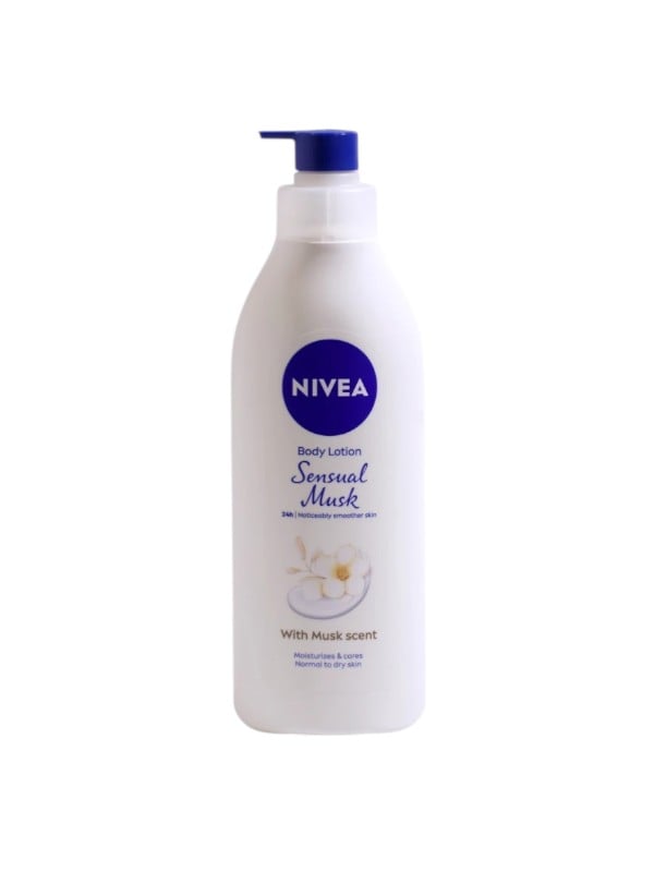 Nivea Sensual Musk Body Lotion Lightweight Fast-Absorbing 400ml
