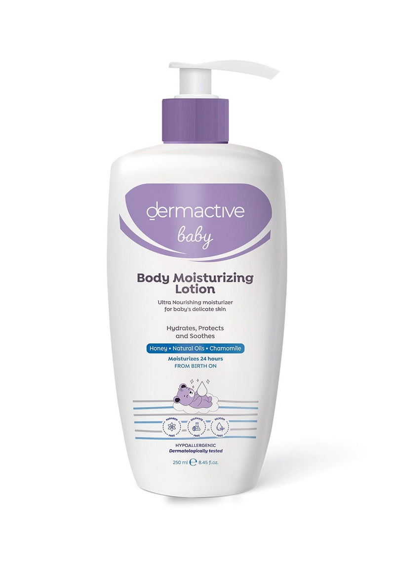 Dermactive Baby Body Moisturizing Lotion with Honey and Panthenol, 250 ml