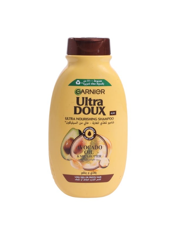 Garnier Ultra Doux Nourishing Shampoo Avocado Oil Shea Butter 200ml