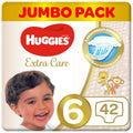 Huggies Extra Care Diapers Size 6 Jumbo Pack, 42 Pieces