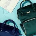 Sunveno Corduroy Diaper Bag Backpack and Handbag, Green