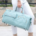 Sunveno 3in1 Travel Bag Grey Polyester Diaper Caddy Dry-Wet Bag
