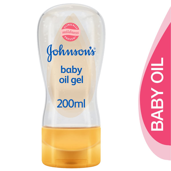 Johnson & Johnson Baby Oil Gel Fresh Blossom Mineral Oil 200 ml