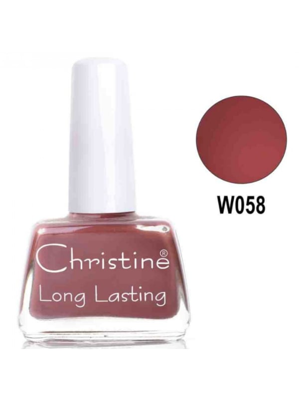 Christine Nail Polish Glossy or Matte Finish Shade 58