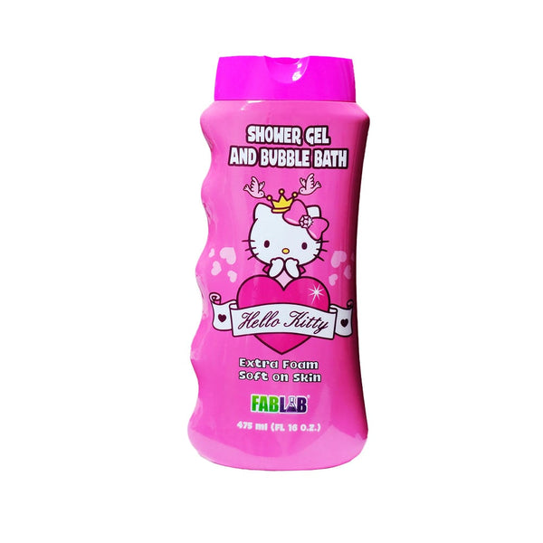 Nickelodeon Hello Kitty Kids Shower Gel Bubble Bath 2-in-1 475 ml