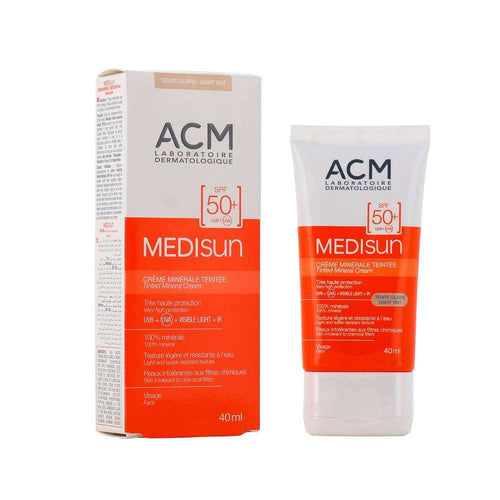 ACM Medisun Tinted Sunscreen Cream SPF 50 UVA UVB 40 mL