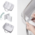 Sunveno Diaper Caddy Organizer, Foldable Portable Storage, Grey