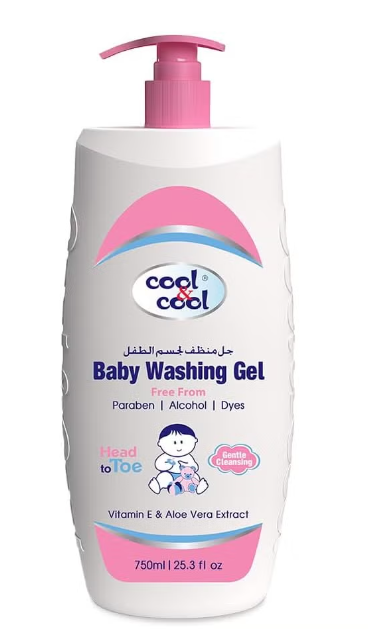 Cool & Cool Baby Washing Gel 750ml