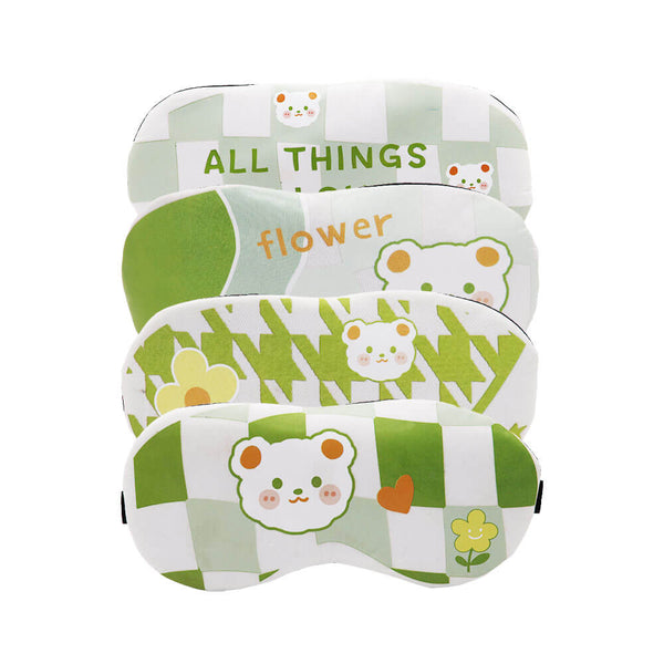 Mini Good Vanilla Bear Eye and Forehead Cover for Children with Ice Bag, Assorted, 1 Piece