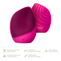 GESKE Sonic Brush 5-in-1 Facial Cleansing Device Magenta