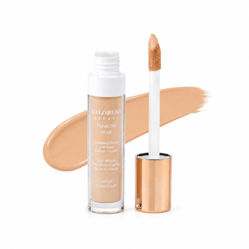 Calorena Secret Flawless Filter Artist Concealer Lightweight Medium-to-Full Coverage Light Beige 02