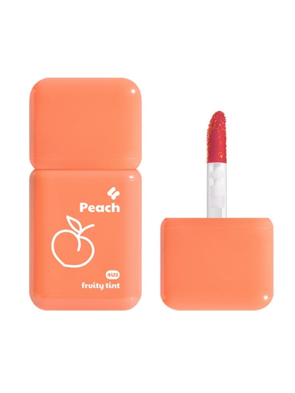 4U2 Fruity Lip Tint Water-Based Peach 01 3g