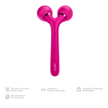 GESKE Sonic Facial & Body Roller 4-in-1 Magenta
