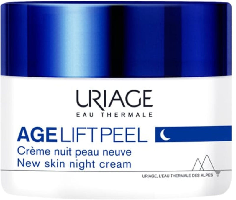 Uriage Age Lift Peel Night Cream AHA Hyaluronic Acid 50 ml
