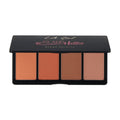 L.A. Girl Island Hottie Blush Palette Powder Shimmer 4 Colors GBL421