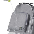 Sunveno Signature Maternity Diaper Bag Convertible Grey Backpack