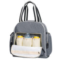 Sunveno Signature Maternity Diaper Bag Convertible Grey Backpack