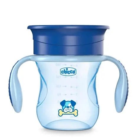 Chicco 360 Perfect Cup Lip-Activated Silicone Membrane Boy Variant