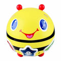 Bright Starts Roll & Chase Bumble Bee Interactive Baby Toy with Lights and Melodies