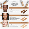 Rimmel Multi-Tasker Concealer Liquid Full Coverage Bronze 80 Tan-Bronze