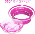 Chicco 360 Perfect Cup Silicone Membrane Girl Pack of 2