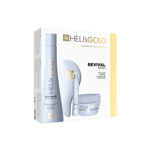 HELI'S GOLD Revival Series Hair Care Set for Coloured and Damaged Hair
