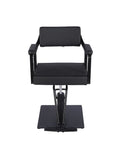 System Salon Women's Haircut Chair Padded Adjustable Styling Chair Metal Base