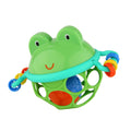 Kids2 Oball Jingle & Shake Pal Frog Rattle Toy with Chiming Ball and Bead Chasers
