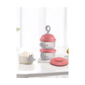 LUQU Milk Powder Container 3-Layer Pink with Funnel