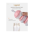 LUQU Milk Powder Container 3-Layer Pink with Funnel