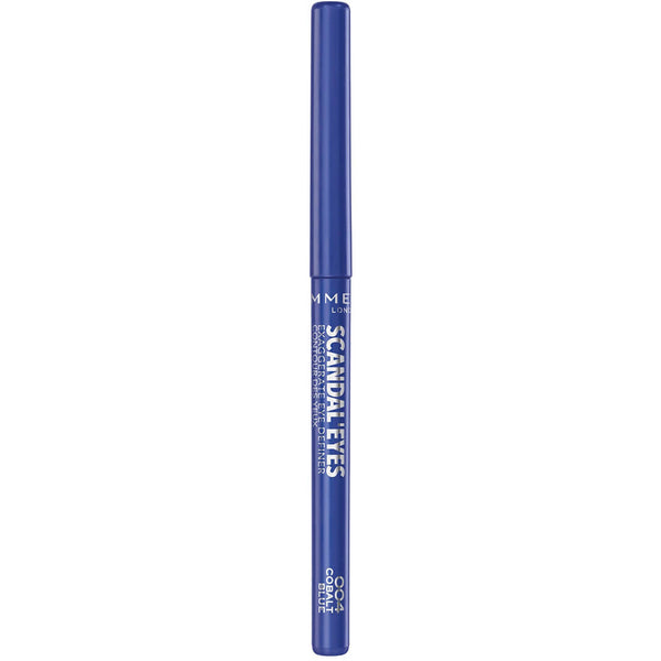 Rimmel Scandal'Eyes Exaggerate Waterproof Eyeliner Pencil Cobalt Blue 004