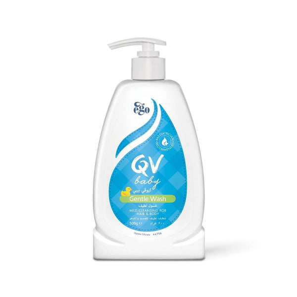 QV Baby Gentle Body & Hair Wash Fragrance-Free Soap-Free pH-Balanced 500 g