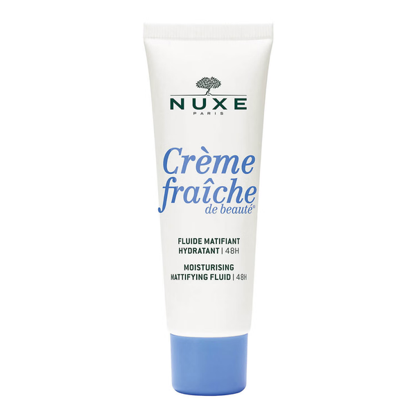 Nuxe Moisturising Mattifying Fluid, Sweet Almond Plant Milk and Oil, 50ml