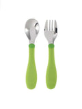 Chicco Rust-Resistant Fork and Spoon Set for Children 18 Months+
