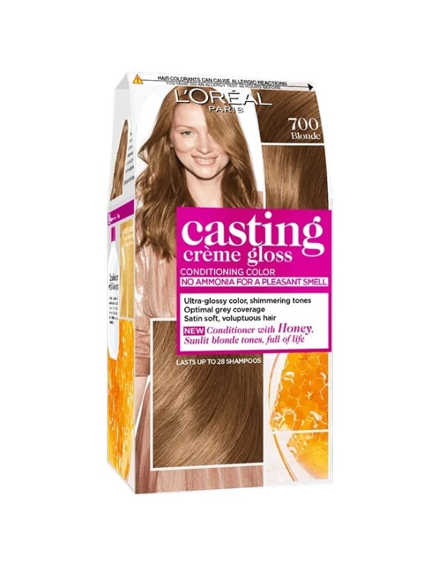 L'Oreal Paris Casting Creme Gloss Ammonia-Free Hair Dye Natural Blonde 700