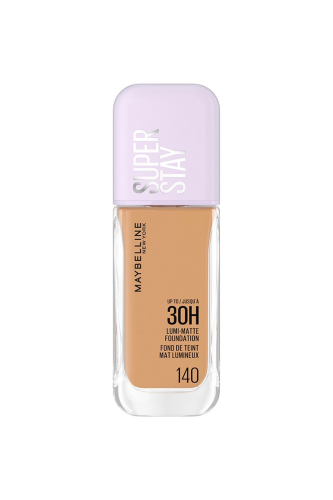 Maybelline Super Stay Lumi Matte Foundation 140, Lightweight Full Coverage, Matte Finish