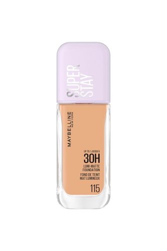 Maybelline Super Stay Lumi Matte Foundation Liquid Natural Glow Shade 115