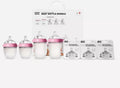 Comotomo Baby Bottle Bundle Pink Silicone Wide-Neck Anti-Colic
