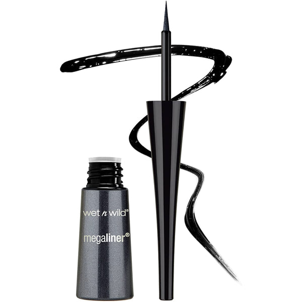 Wet n Wild Megaliner Liquid Eyeliner High-Definition Black