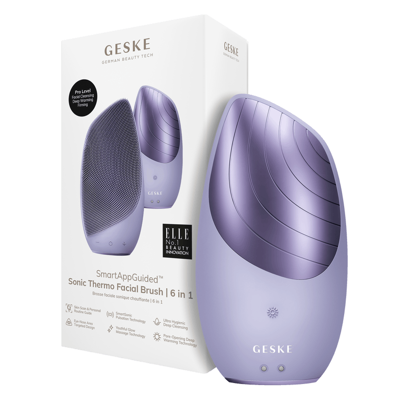 GESKE Sonic Thermo Facial Brush Purple