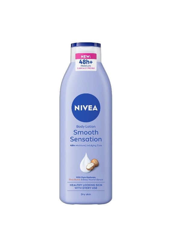 NIVEA Shea Butter Body Lotion, Deep Moisture Serum, Dry Skin, 250ml