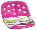 Back Joy Posture Plus Seat Pad Back Support Cushion, Fushia, 45-135 kg