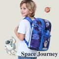 Sunveno Ergonomic School Backpack, Space Blue, 14.1-Inch Laptop Compartment