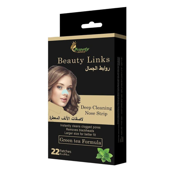 Beauty Links Deep Cleansing Nose Strips, Scented Pore-Cleansing Patches, 22 Patches