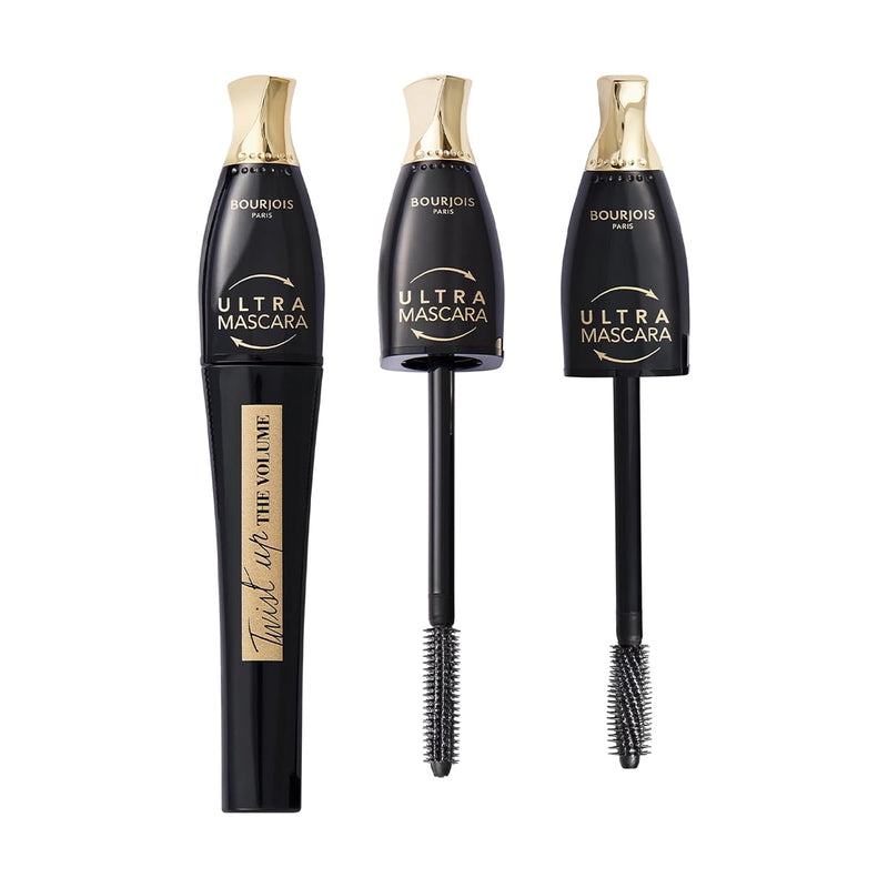 Bourjois Twist Up Mascara Dual-Position Applicator Ultra Black #52