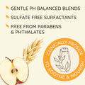Aveeno Apple Cider Vinegar Sulfate-Free Shampoo Balance High Shine 354 ml
